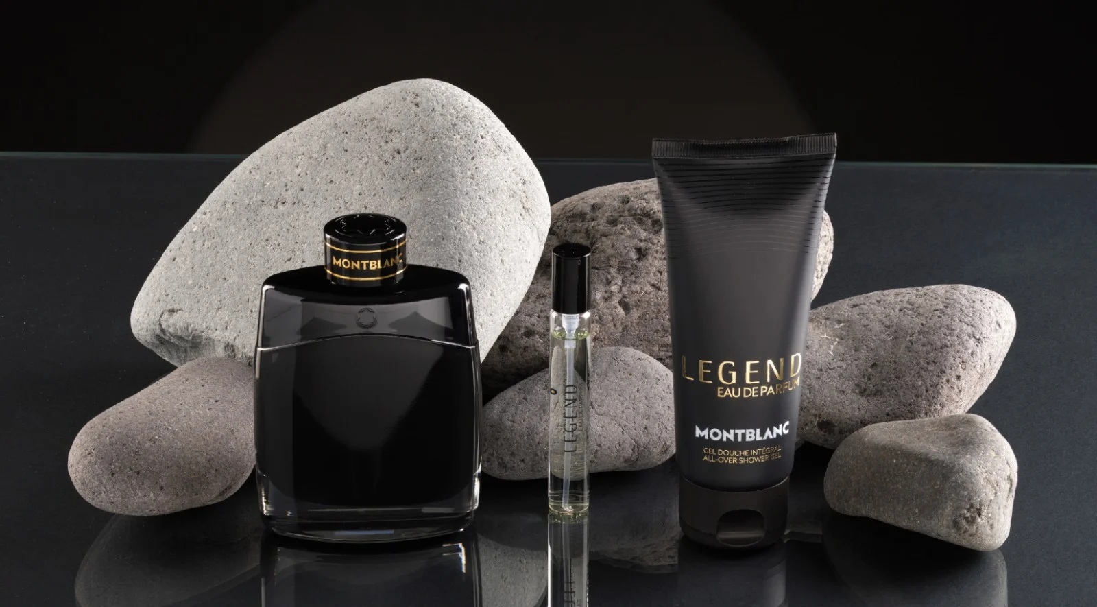 Fotografía de producto, perfumería Montblanc Legend — JIM
